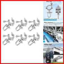 Tonchean 6-Pack Heavy Duty Truss Clamp Fits 40-53mm Truss/Pip