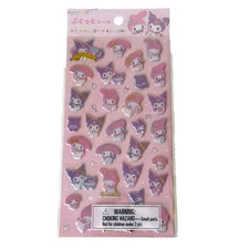 Sanrio My Melody Kuromi Puffy Sticker Sheet