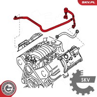 Esen SKV 24SKV465 Schlauch FüR KurbelgehäUseentlüFtung Schlauch FüR