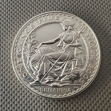 2005 Silver Britannia 1oz Coin with Original Card
