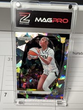 Angel Reese Panini Prizm Silver Cracked Ice Rookie #10