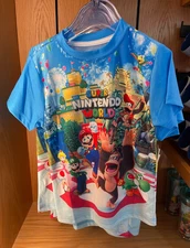 Universal Epic Universe Nintendo World Grand Opening Multi Character Youth Shirt