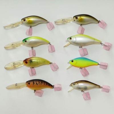 TIEMCO Diving pepper flat pepper crankbaits Scratched Fishing Lure Hard Lure