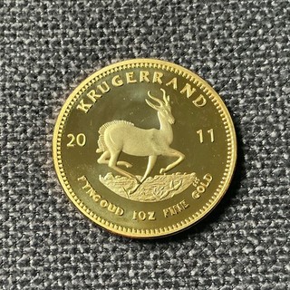 Krugerrand MEDAILLE 2011 Südafrika Springbock Ø 40 mm