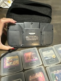 SEGA Game Gear Handheld Console W/ 8 Games!