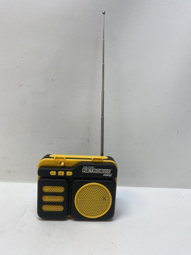 Dolphin RTX-10 Retro Mini Rechargeable Bluetooth Speaker 2" Woofer FM Radio Bass