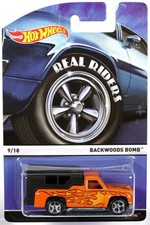 Hot Wheels Backwoods Bomb Heritage Real Riders Series - CFN90 NRFP Orange 1:64
