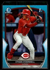 Ethan O'Donnell 2023 Bowman Draft #BDC-56 Chrome Sky Blue Refractor