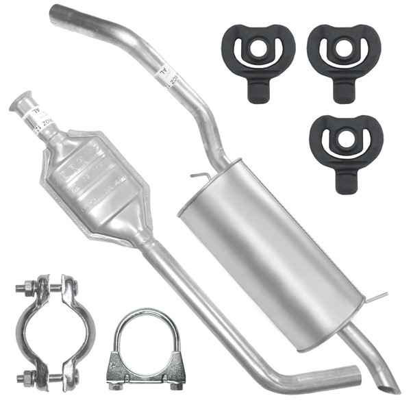 SchalldäMpferset Auspuffanlage Auspuff FüR Renault Megane I 1 1.6 1.8-image