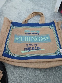 Tesco Jute Bag Shopping Tote Reuseable
