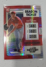 2022 Panini Chronicles Contenders Optic Reid Detmers #7 Hyper Prizm 274/299 (RC)