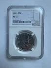 PF68 1961 Proof Franklin Half Dollar NGC Graded - White Coin Spot Free PR
