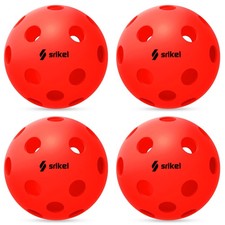 Indoor Pickleball Balls, 26 Holes High-Visibility, Bounce Durable