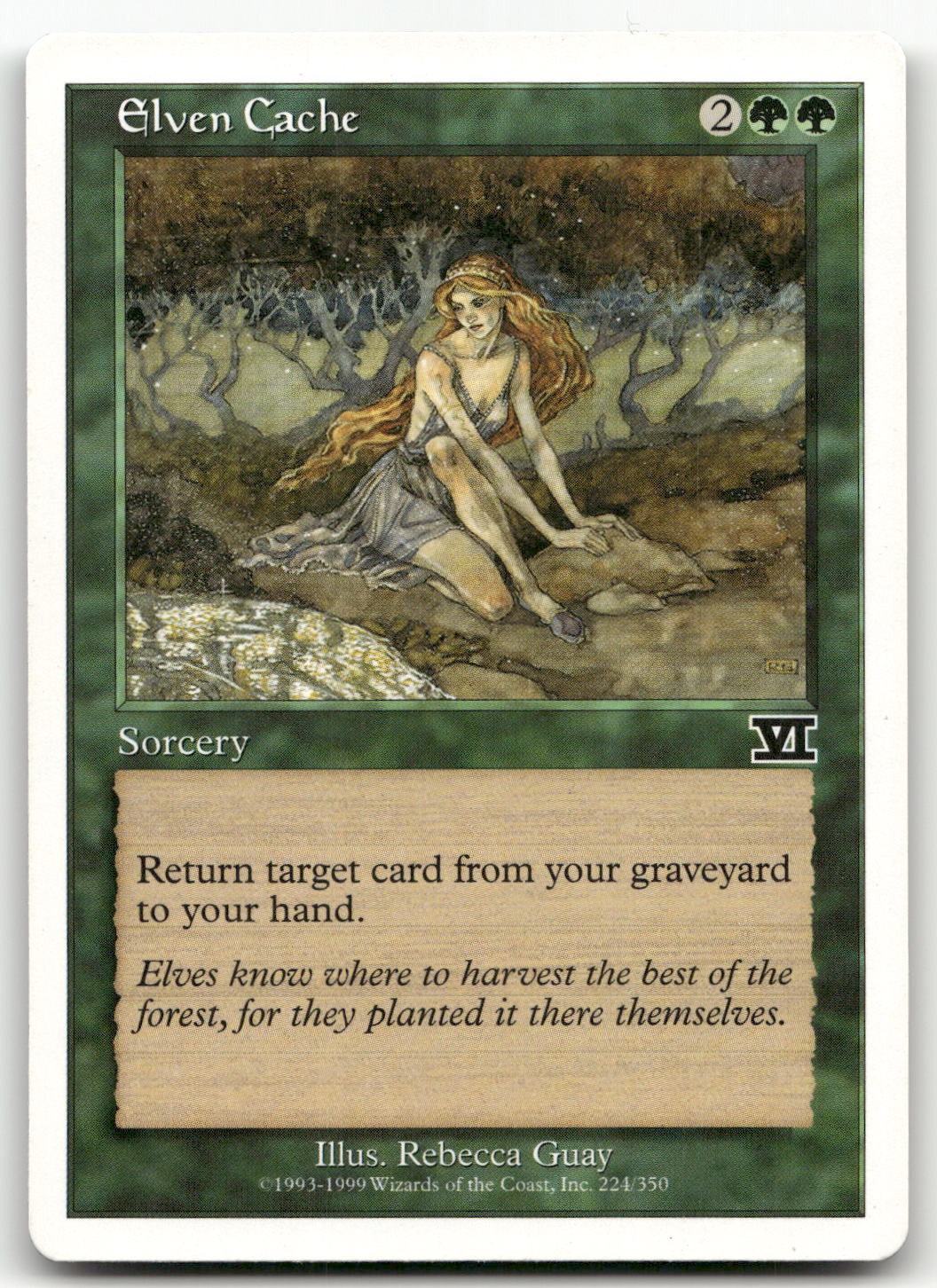 Elven Cache #224 (NM) Classic Sixth Edition 6ED Magic MTG
