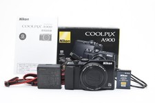 [Top MINT] Nikon COOLPIX A900 BLACK 20.3MP Compact Digital Camera From JAPAN