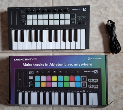 Novation Launchkey mini MK3 Keyboard, 25 Tasten, USB, Ableton Live Steuerung
