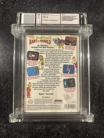 Simpsons Bart Vs The World (Nintendo NES) Wata 7.5 NEW Factory Sealed