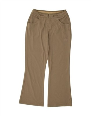 VAUDE Womens Bootcut Casual Trousers EU 40 Medium W30 L30 Beige Polyamide CE33