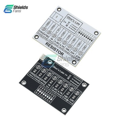 Soldering Practice Kit DIY Electronic Circuit Project Resistor Learning Board