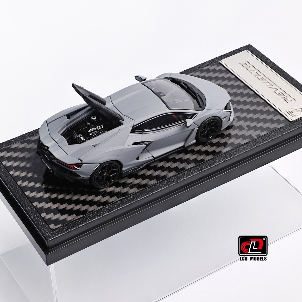 LCD MODELS LCD64042 1:64 LAMBORGHINI REVUELTO (MATT GREY/GRAY