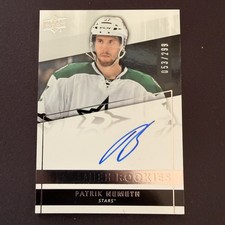 2014-15 Upper Deck Premier Patrik Nemeth Autograph Rookie Card #76 /299. rookie card picture