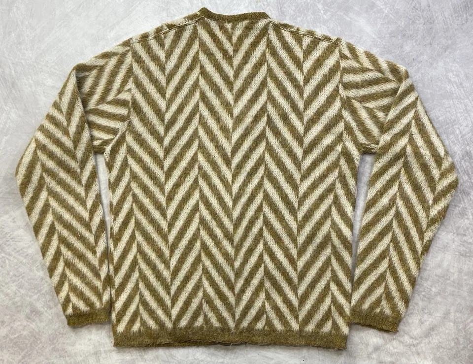Cárdigan Suéter Vintage Live Span Catalina Lana Mohair Años 60 Grunge Cobain Talla M Foto 2 de 4