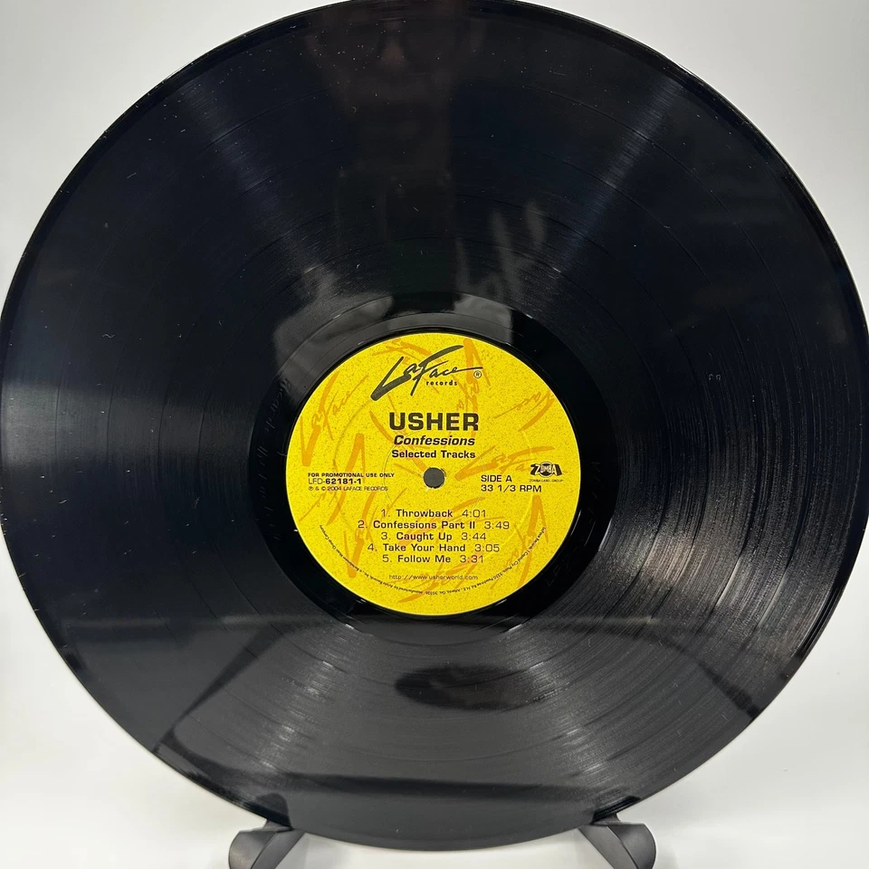 [Great Condition] Usher / Confessions (Selected Tracks) 2004 US Promo Vinyl - Image 3 of 4