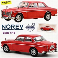 Volvo Amazon 123 Gt ZweitüRer 1967-68 Typ: B18 B Rot Red 1:18 Norev 188741