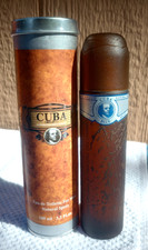 Cuba Original Fragrance Cuba Blue for Men 3.3 Fl Oz Sensual Woody Floral Aroma