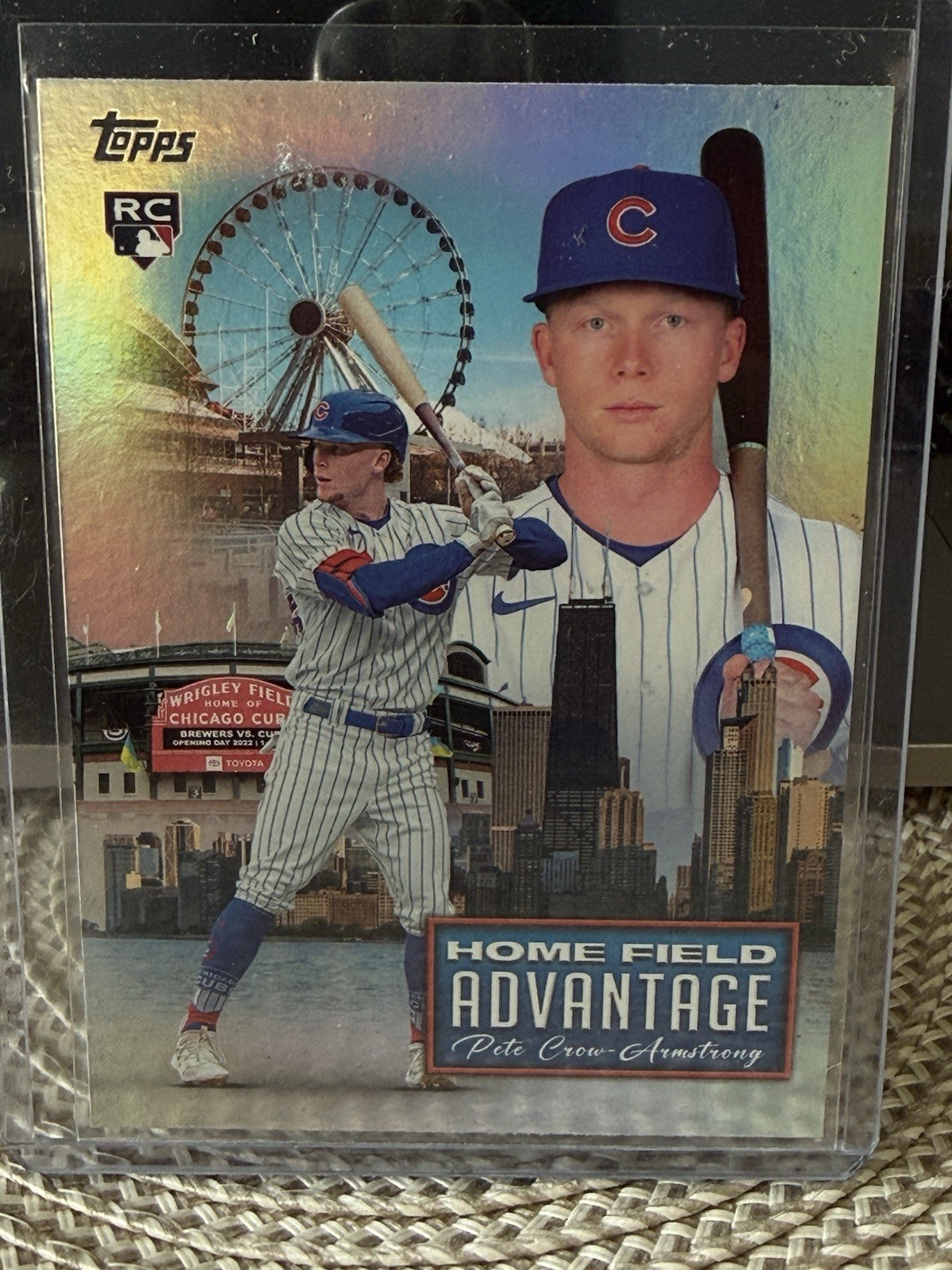 2024 Topps Pete Crow-Armstrong Homefield Advantage RC Rookie #HFA-15 Cubs