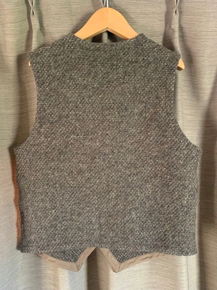 Engineered Garments Wool Vest Brown Size S - Image 3 of 4