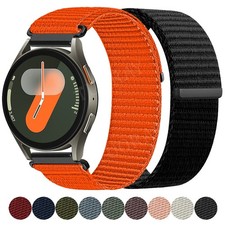 Nylon Strap for Samsung Galaxy Watch FE 7 6 5 4 3 40/44mm 6 Classic 43/47mm Band