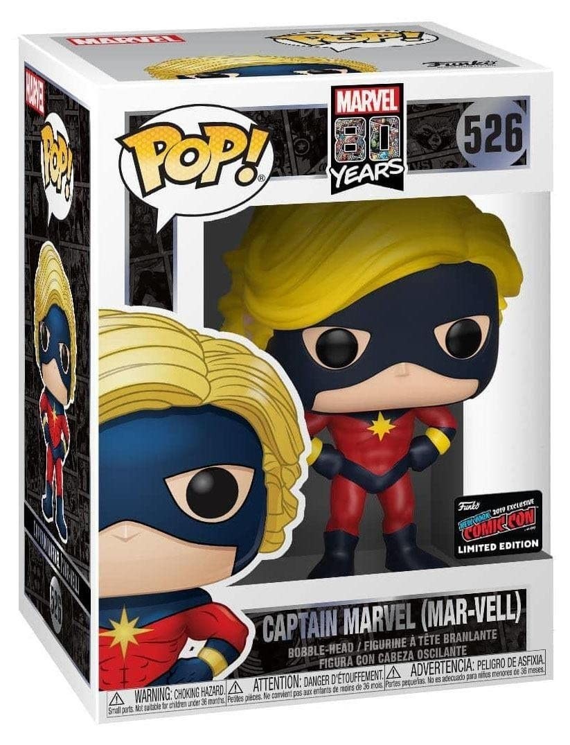 Funko Pop! Heroes: Marvel Comics - Captain Marvel (Mar-Vell) Vinyl Figure