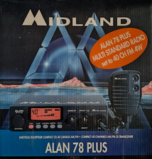 Radio Ricetrasmettitore CB Midland Alan 78 Plus