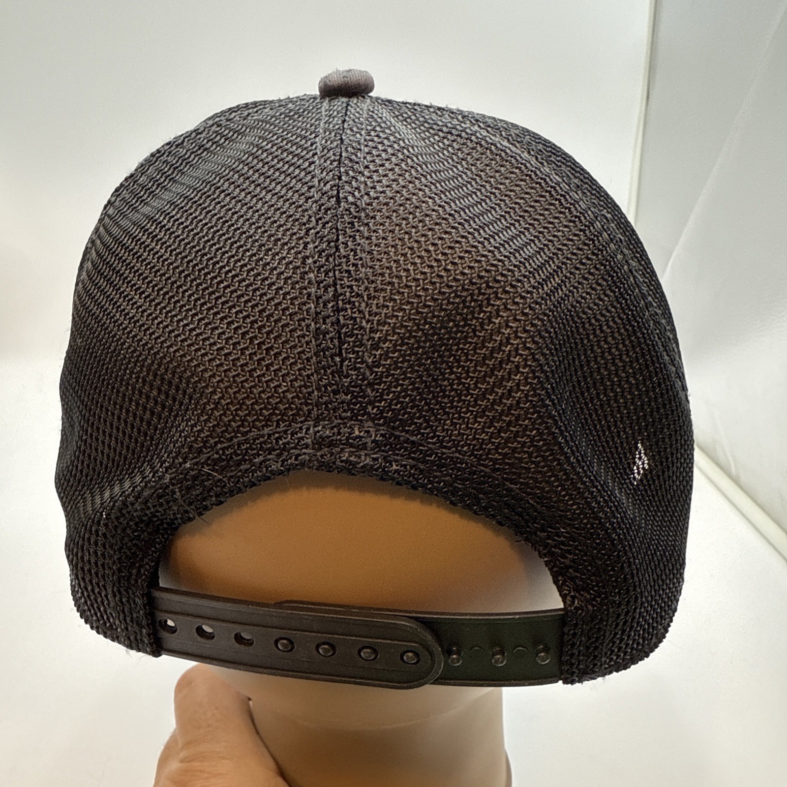 Under Armour logo American flag (USA) black trucker cap (adjustable) thumbnail 4