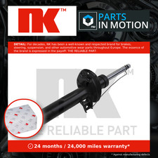2x Shock Absorbers (Pair) fits AUDI Q3 8U Front 1.4 2.0 2.0D 11 to 18 Damper NK