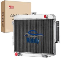 3 Row Aluminum Radiator 1966-1969 Dodge Charger 500 Rt 6.3l 7.2l Big Block 3 Row Aluminum Radiator 1966-1969 Dodge Charger 500 Rt 6.3l 7.2l Big Block