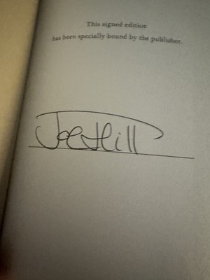 Full Throttle: Stories Joe Hill Signed First Edition Hardcover Book