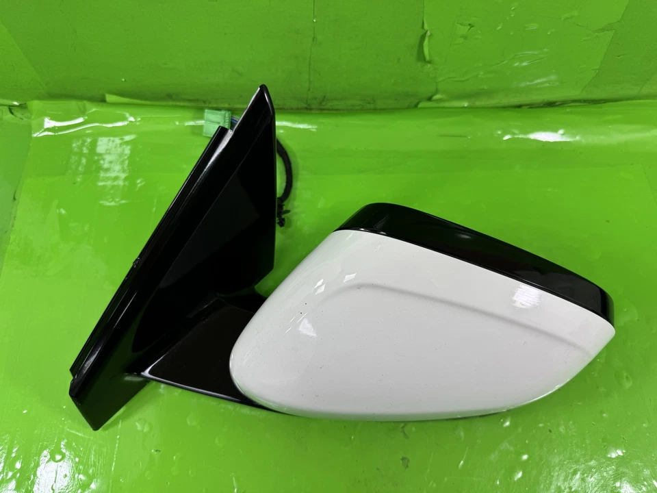 ESPEJO RETROVISOR VOLVO V40 ELÉCTRICO PLEGABLE BLANCO PASAJERO NSF 2012-2016 INDICADOR DAÑADO Foto 4 de 4