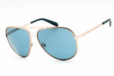 Guess GU00209 33V Gold/Blue 61-14-145 Sunglasses New Authentic