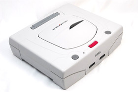 Sega Saturn White Console HST-3220 w/ Box Controller Matching Serial Tested