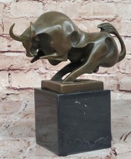 Bronze Skulptur Moderne Abstract Kunst Stier Von Milo Hot Besetzung Figur Deal