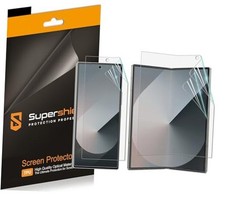 2 Pack Designed for Samsung Galaxy Z Fold 6 2 Main Screen and 2 Front