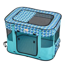 Foldable Pet Playpen - Portable Dog Playpen, Crate Kennel for Puppy, Dog, Cat