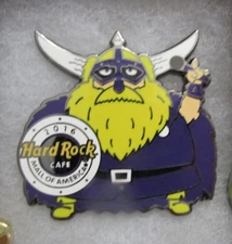 HARD ROCK CAFE PIN MALL OF AMERICA 2016 PURPLE VIKING BUY  3 FREE SHIP HR20