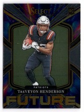 2025 Panini Select Future - TreVeyon Henderson #15 (RC) Patriots 