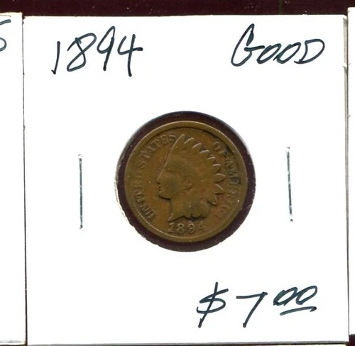 INDIAN HEAD CENT 1894 in Good condition