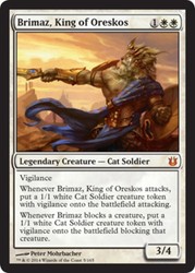 Brimaz, King of Oreskos - Born of the Gods - 5/165 - Mythic Rare