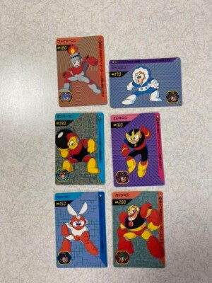 Megaman Card Carddass No 43 - 84 Rockman Normal Rare SET Bulk