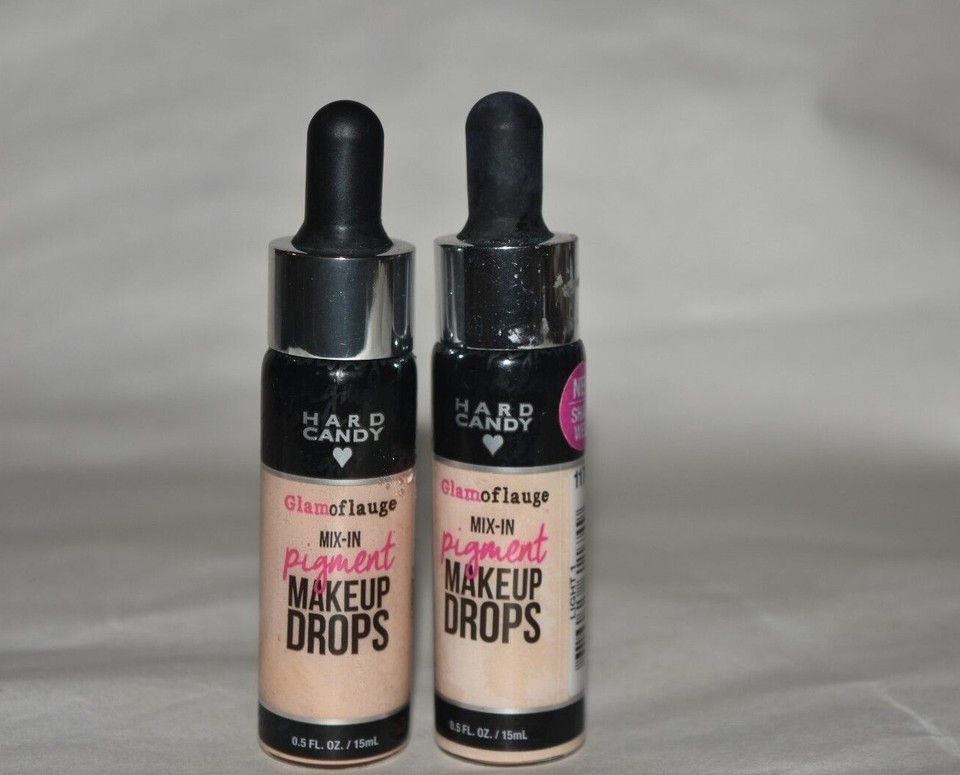 2X Hard Candy Glamoflauge Mix in Pigment MAKEUP DROPS Foundation U